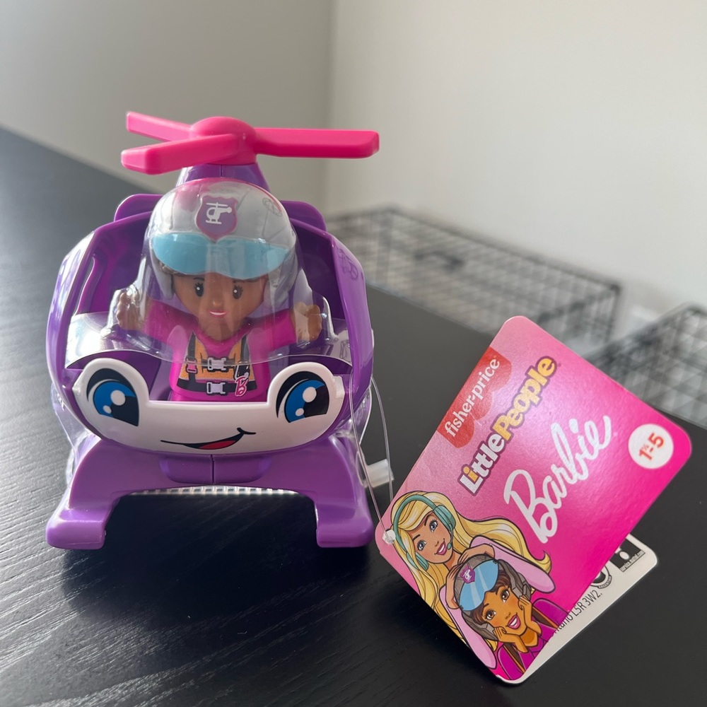 Little People Barbie Helicopter
